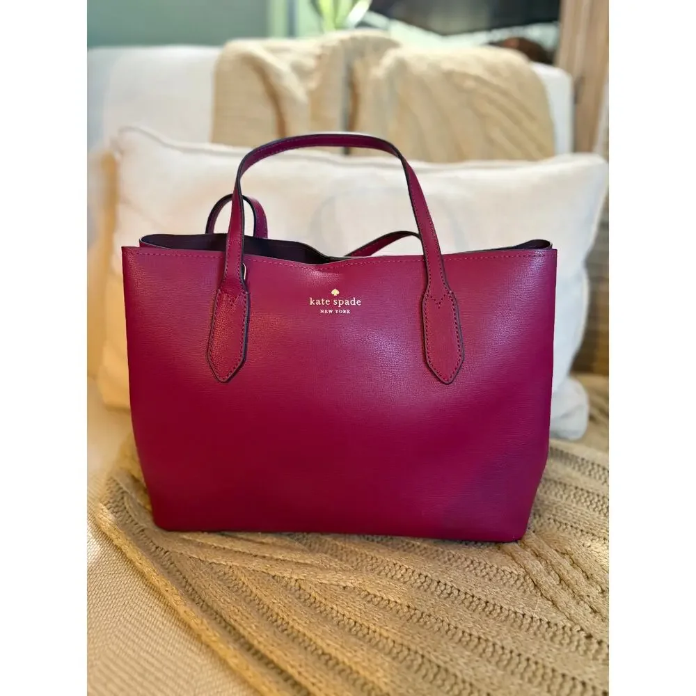 Kate Spade New York Harper Satchel Berry Cobbler - Picture 1 of 6
